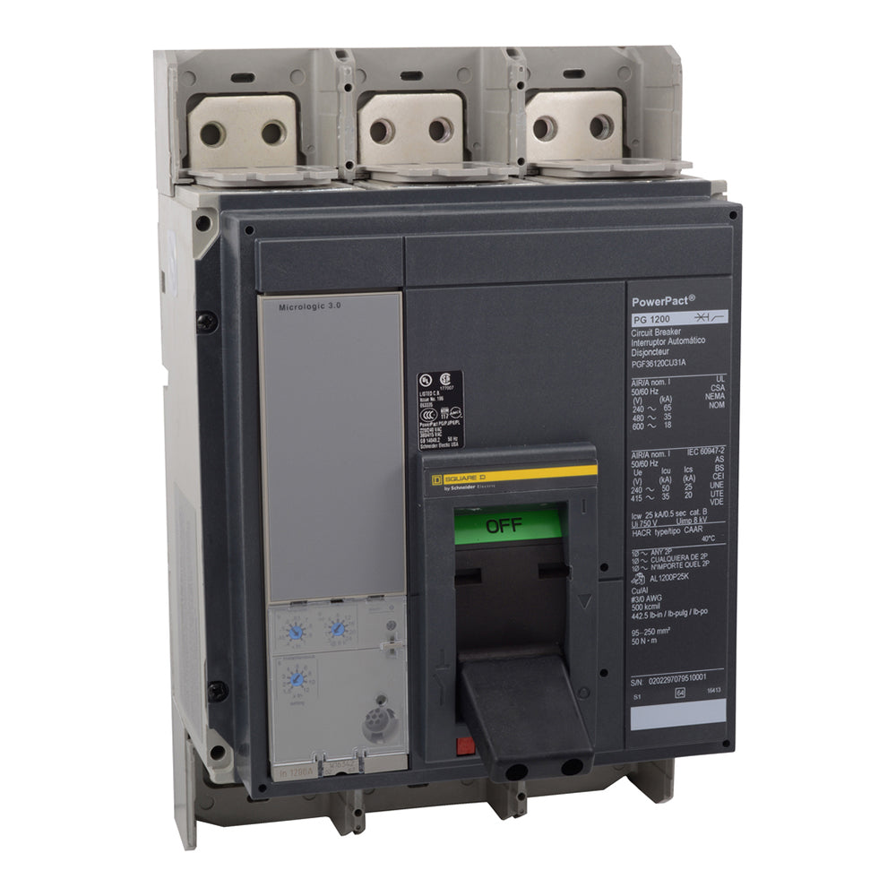 Square D PGF36100U31A Circuit Breaker | 600V 1000A