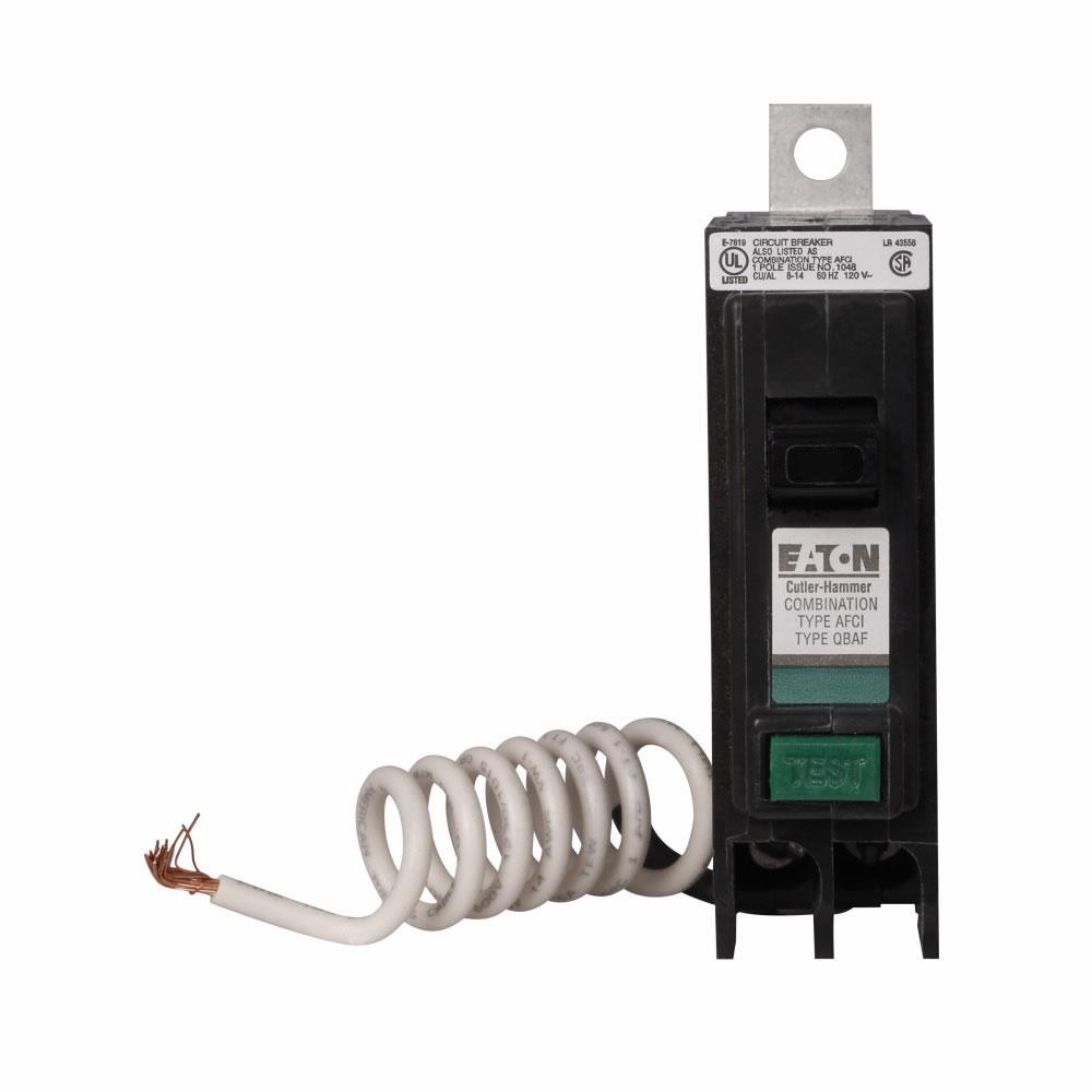 Cutler Hammer QBCAF1015 Circuit Breaker | 240V 15A 1P 10kA@120V Bolt-On QUICKLAG