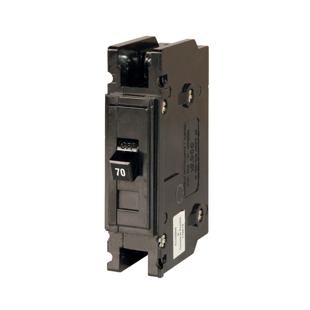 Eaton QC1070T Circuit Breaker | 240V 70A 1P 10kA@120V Quicklag