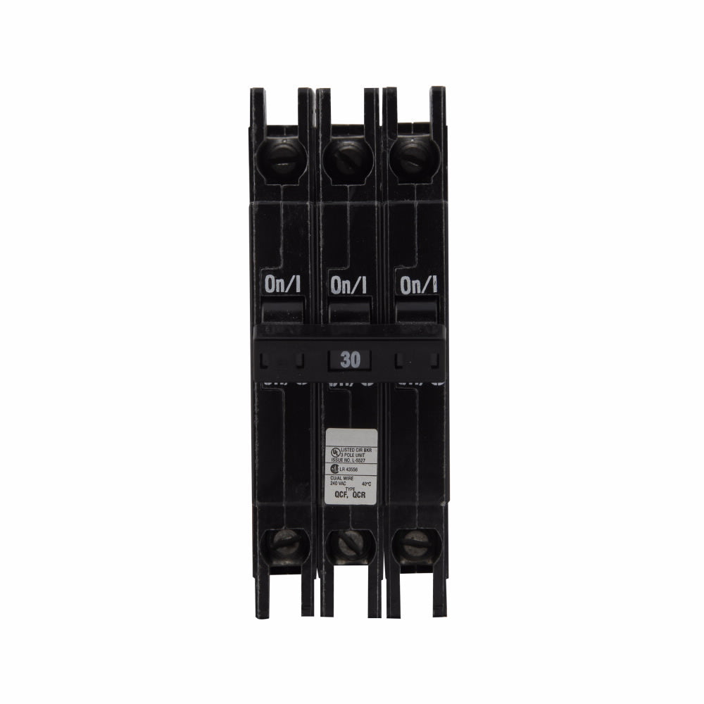 QCR3030H - Cutler Hammer Feed-Thru 30 Amp 3 Pole Circuit Breaker - Essential Electric Supply