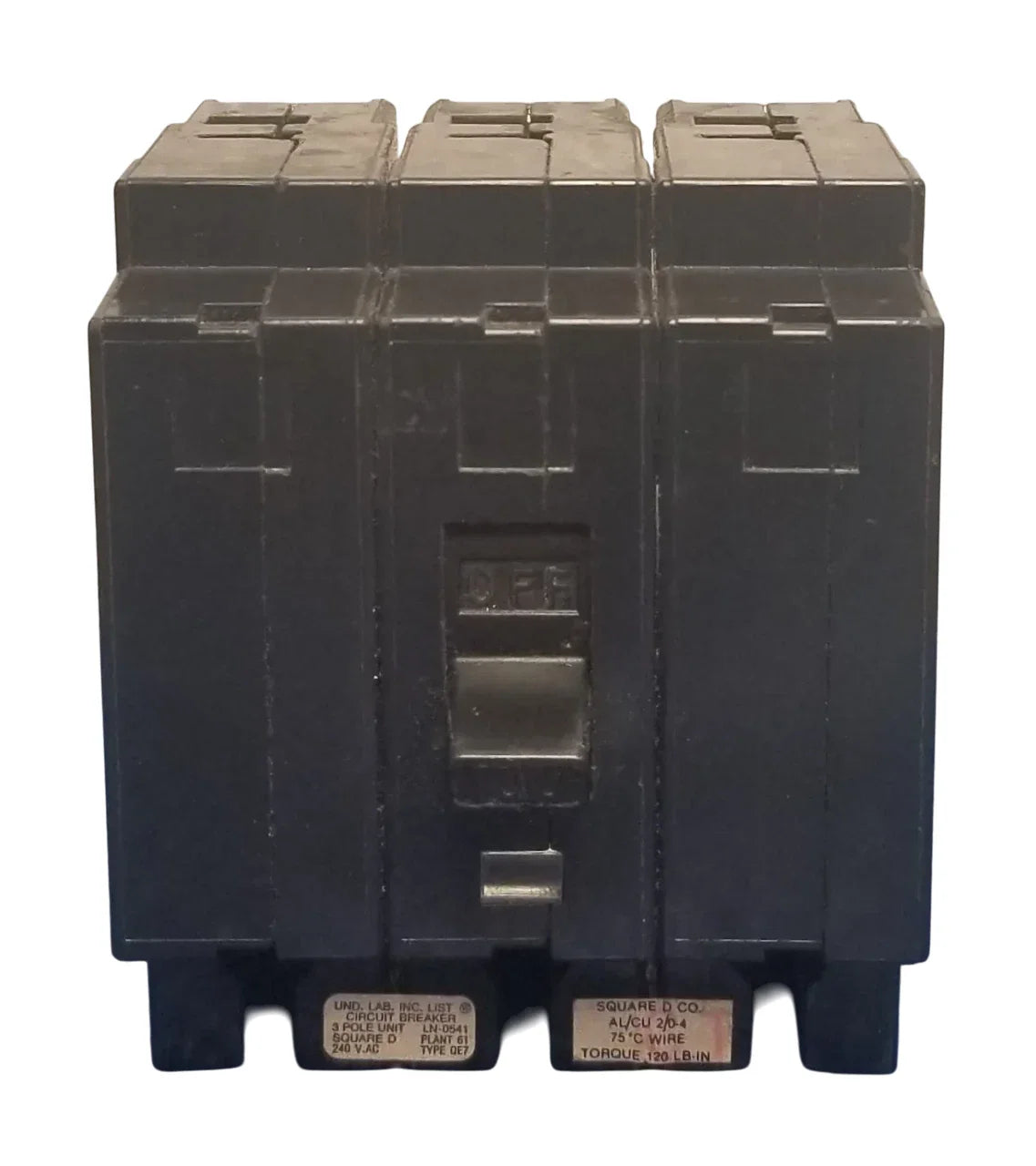 Square D QE2100VH Circuit Breaker | 240V 100A 2P 22kA@240V Plug-In QE Series