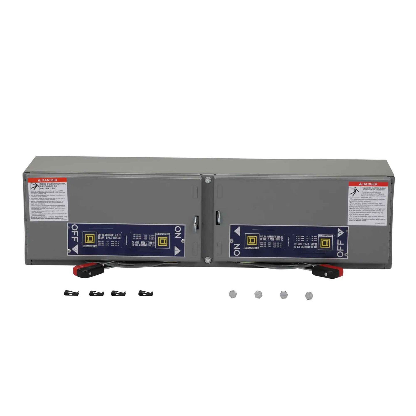 Square D QMB362TW Panel Mount Switch 600 ACV 60A Fusible QMB Series E1-E2