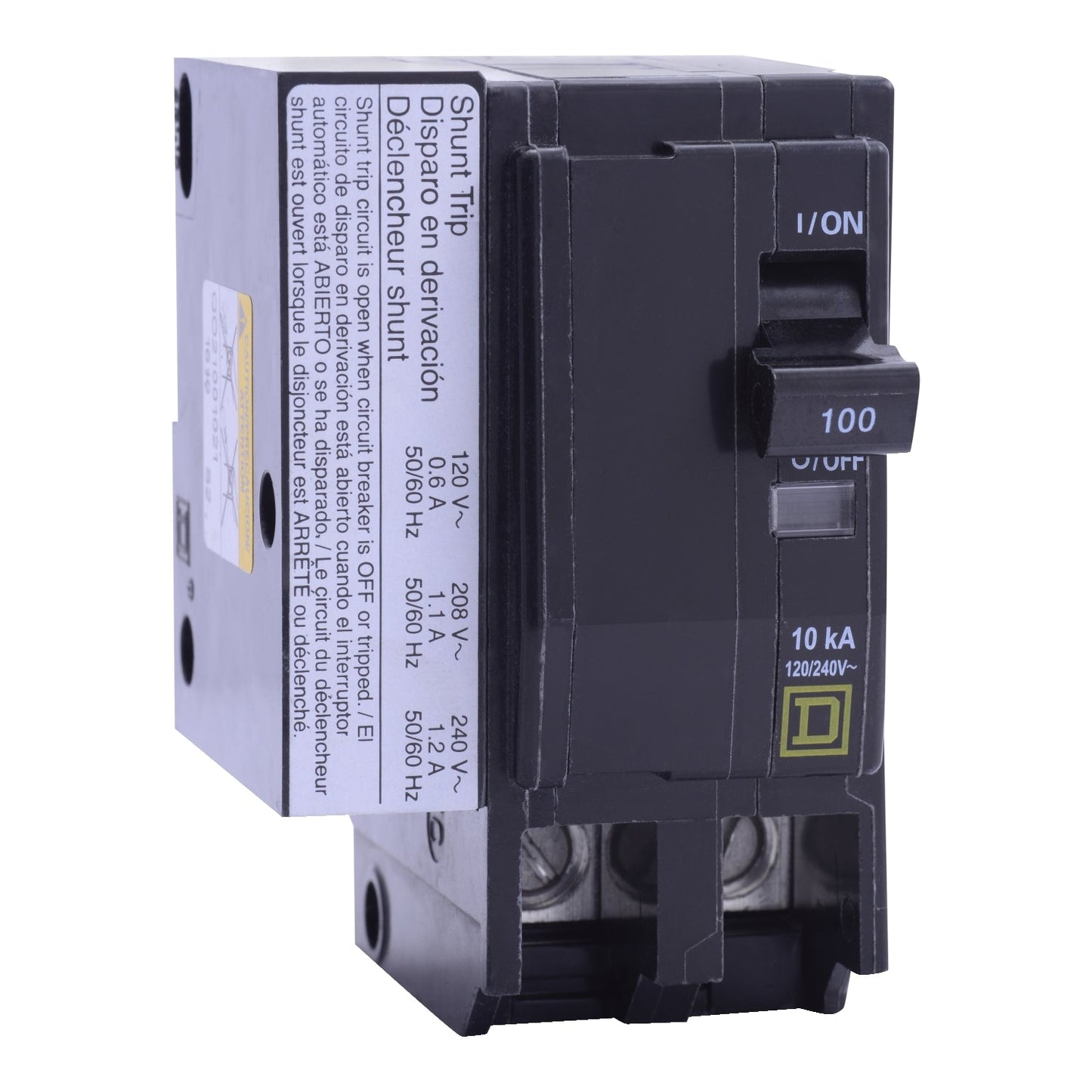 Square D QO2801021 Circuit Breaker | 240V 80A 2P 10kA@240V Plug-In QO SEries