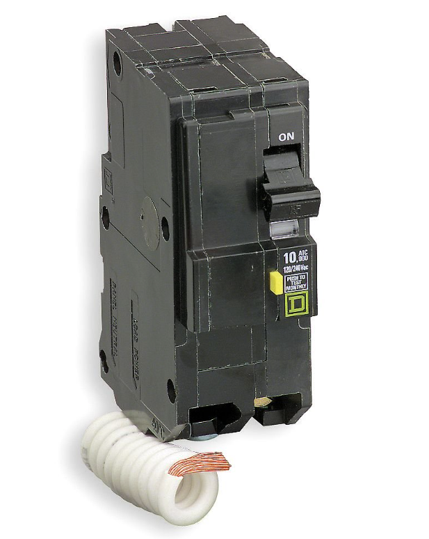 QO220GFI - Square D Plug-In 20 Amp 2 Pole Circuit Breaker - Essential Electric Supply