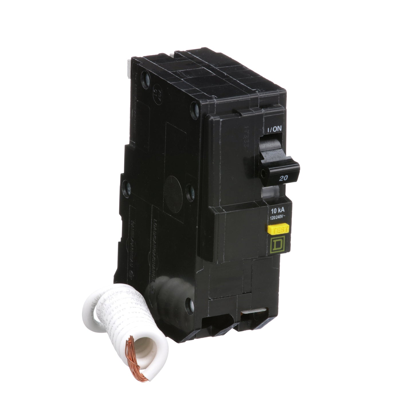 Square D QO220GFI Circuit Breaker 120/240V 20A 2Pole 10kA@120V Plug-In QO Series