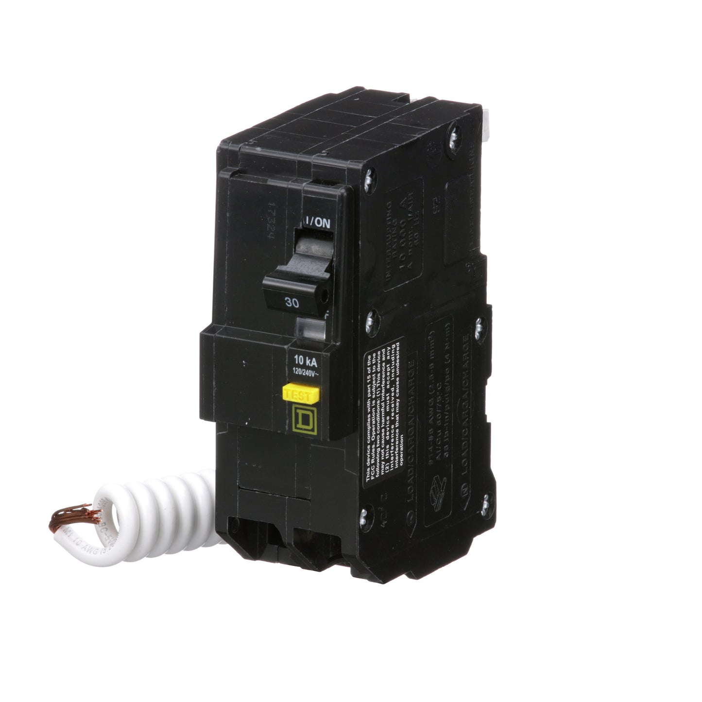 Square D QO230GFI Circuit Breaker 120/240V 30A 2Pole 10kA@120V Plug-In QO Series