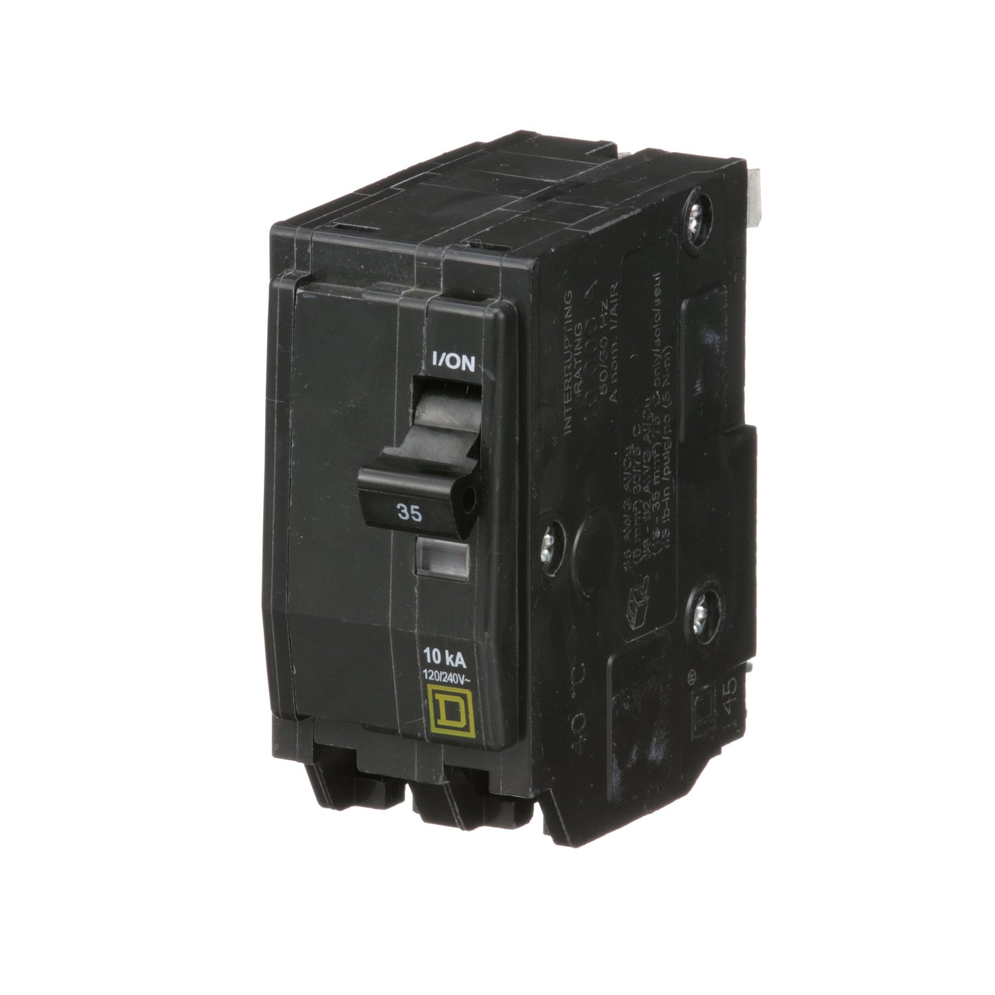 Square D QO235 Circuit Breaker | 120/240V 35A 2P 10kA@240V Plug-In QO Series
