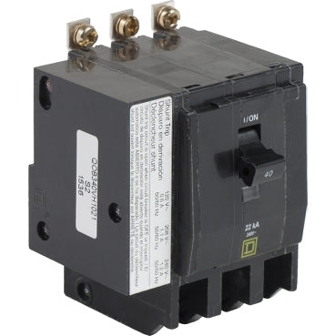 QOB340VH1021 Square D Molded Case Circuit Breaker QOB Series 40A 240V - Essential Electric Supply