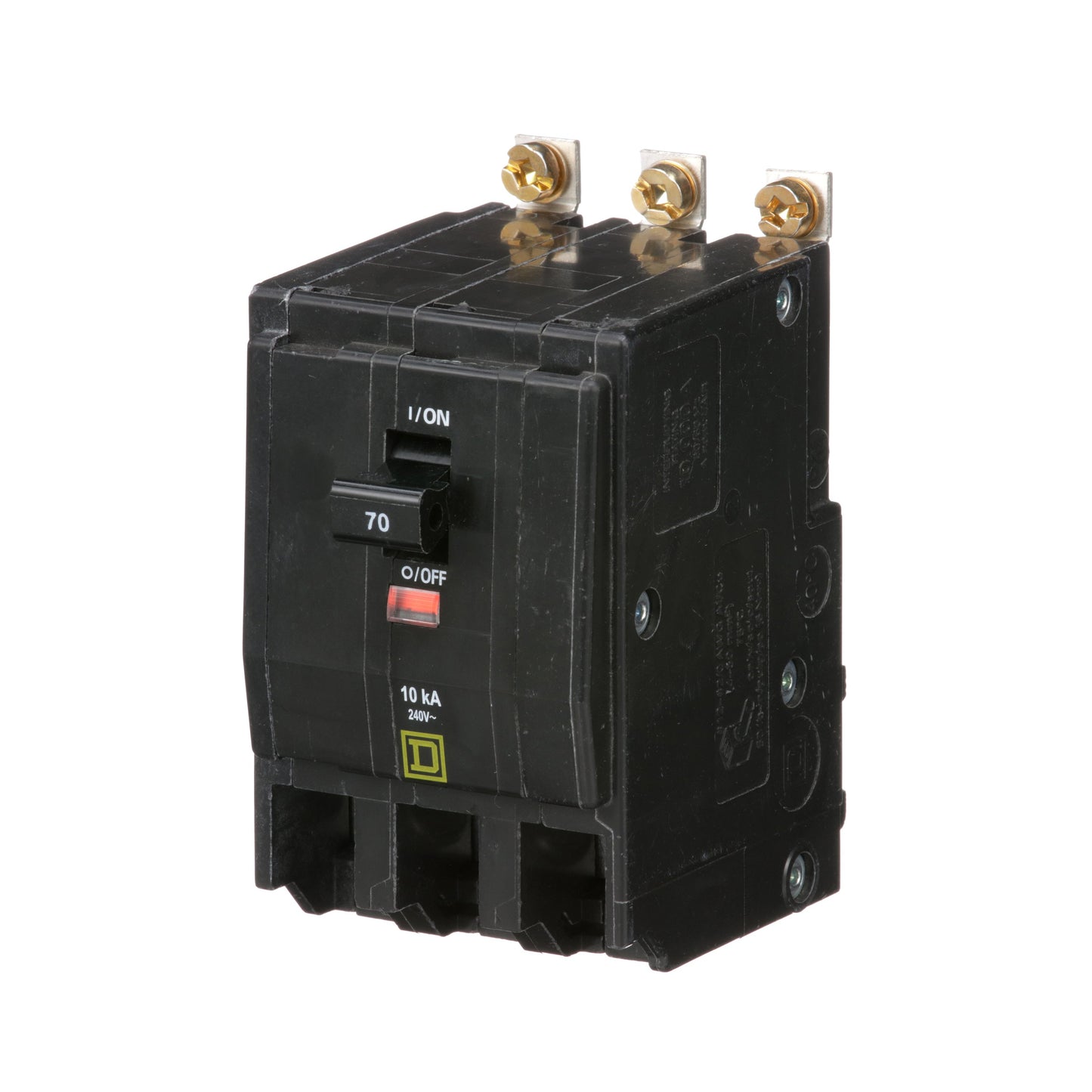 Square D QOB370 Circuit Breaker | 240V 70A 3P 10kA@240V QOB Series