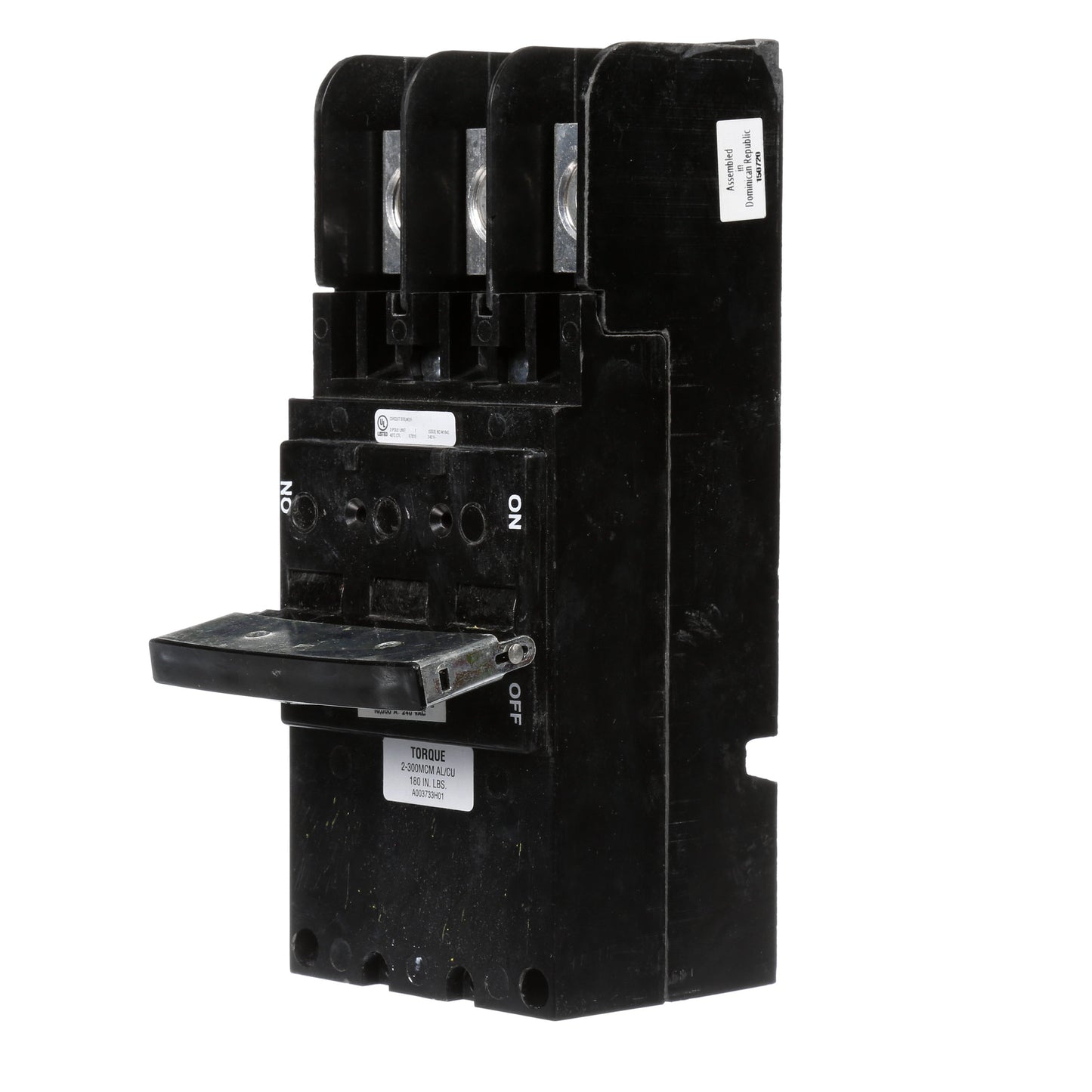 Siemens QPJ3150 Molded Case Circuit Breaker | 240V 150A 3P 10kA@240V Bolt-On Q Series