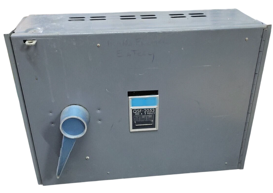 Square D QSF2053 Switch | 600V 200A 3P 3PH Fusible RK1 RK5 QSF