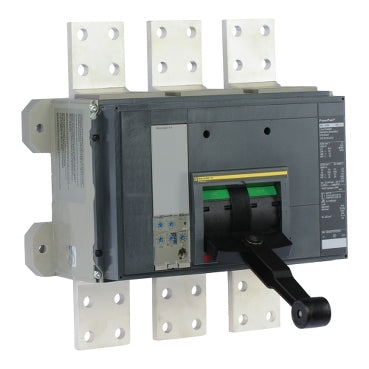 Square D RGF36120CU33A Circuit Breaker | 600V 1200A 3P 35kA@480V Bolt-On Powerpact