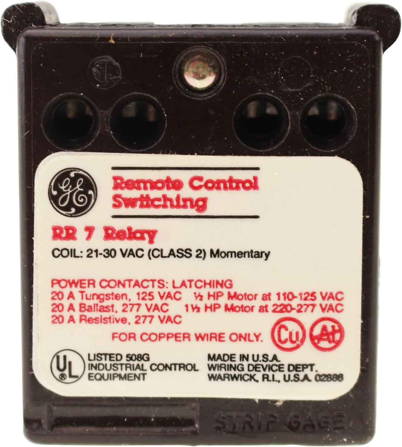 ABB RR7 STD RELAY | 125-250-277V