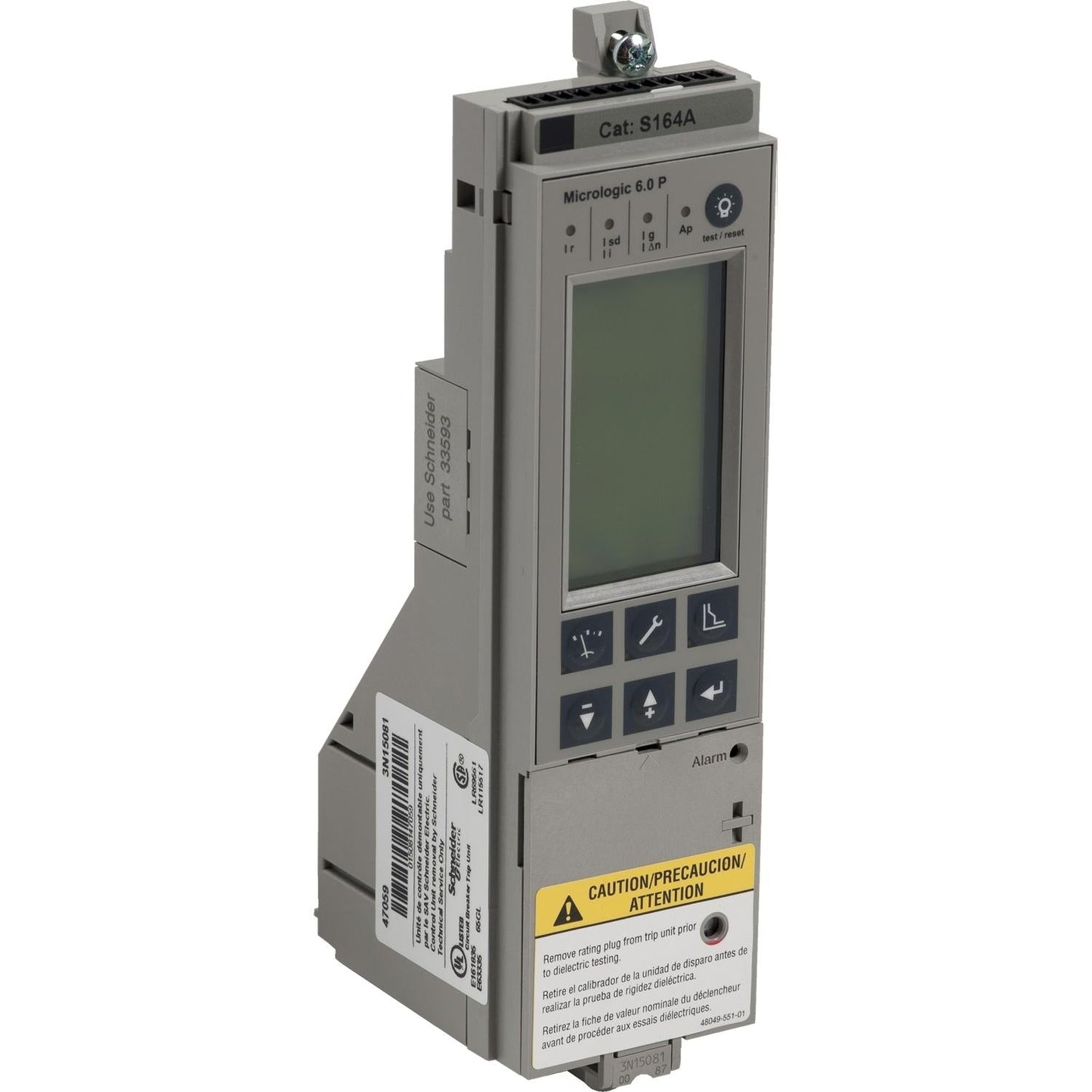 Merlin Gerin S164A Circuit Breaker | LSIG 600V Micrologic