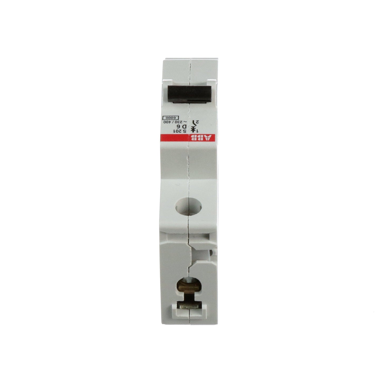 ABB S201-D6 Circuit Breaker | 277V 6A 1P 6kA@277V Feed-Thru S 200 Series