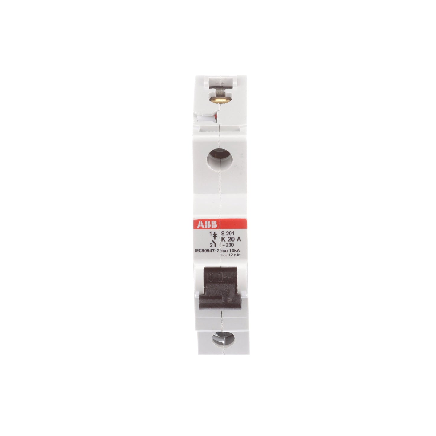 ABB S201-K20 Circuit Breaker | 277V 20A 1P 6kA@277V Feed-Thru