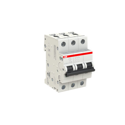 ABB S203-K1 Circuit Breaker | 480V 1A 3P 6kA@480V Feed-Thru S 200 Series