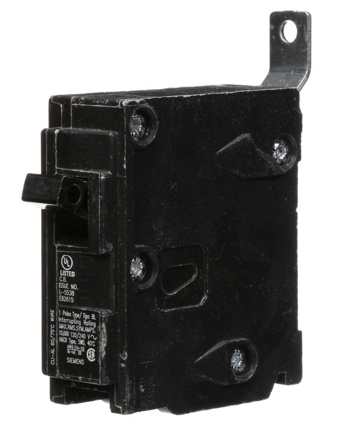 Siemens B115AFH Circuit Breaker | 120V 15A 1P 22kA@120V Bolt-On BL Series