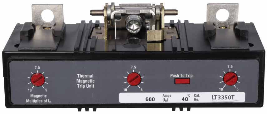 Cutler Hammer LT3350T Circuit Breaker | 350A 600V 3P LI Thermal Magnetic Series C