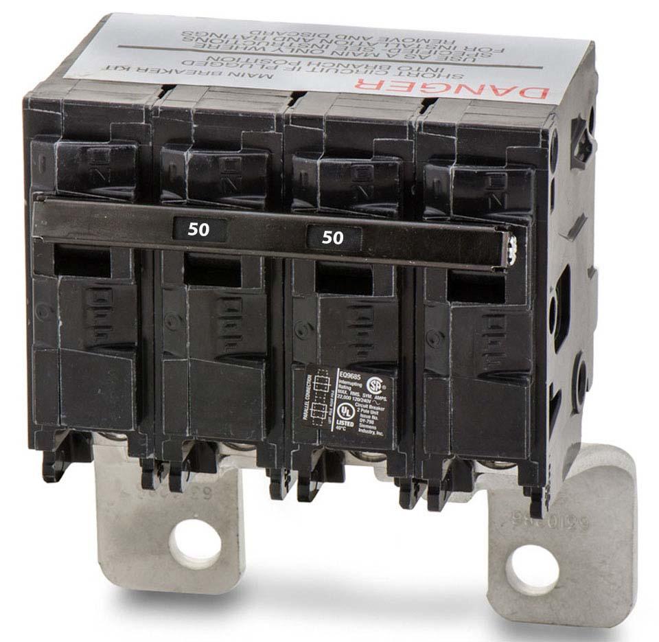 Siemens MBK150 Circuit Breaker | 240V 150A 2P 22kA@240V Plug-In MBK Series