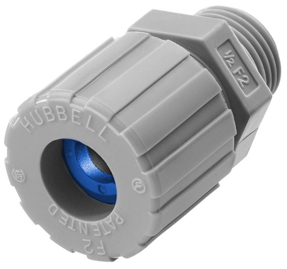 Hubbell SHC1035CR Conduit & Fittings | Straight Male 3/4" Aluminum Hub SHC