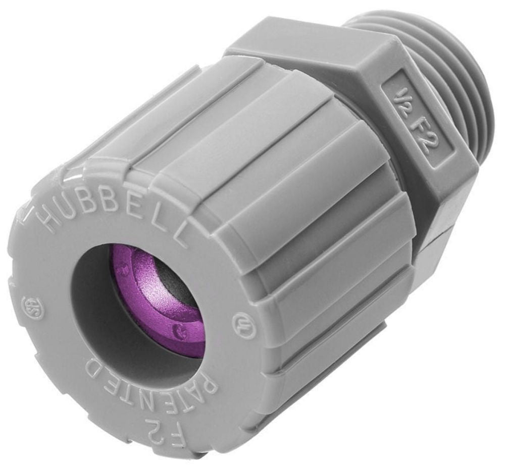 Hubbell SHC1042CR Conduit & Fittings | Straight Male 1" Nylon SHC
