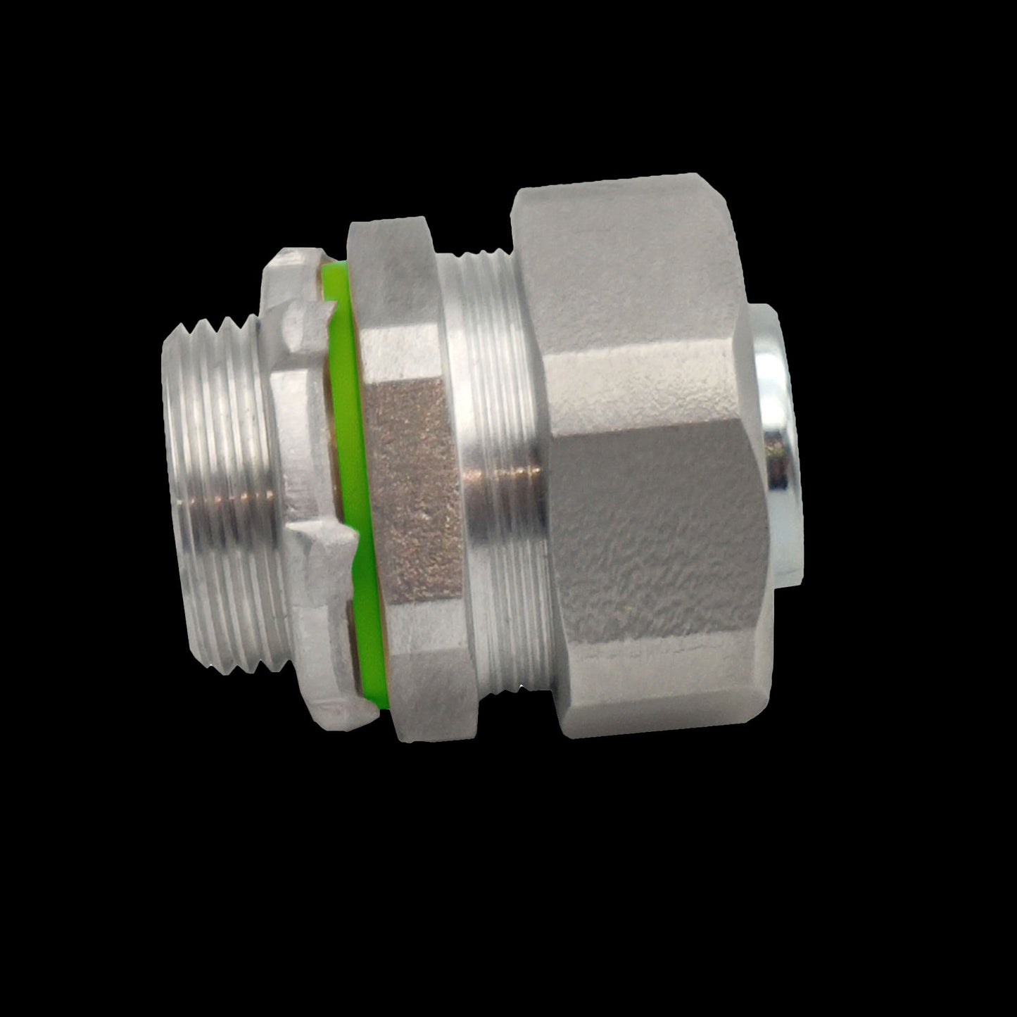 ACP ST75A Electrical Fittings Liquidtight Fittings Aluminum Liquidtight Straight Connector 3/4 IN