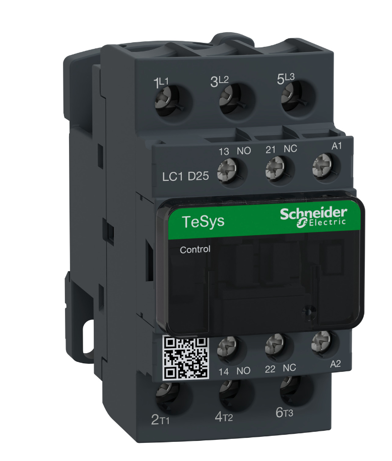 Schneider Electric LC1D25-BD Contactor | 3P 3PH 600V 40A 24V TeSys D