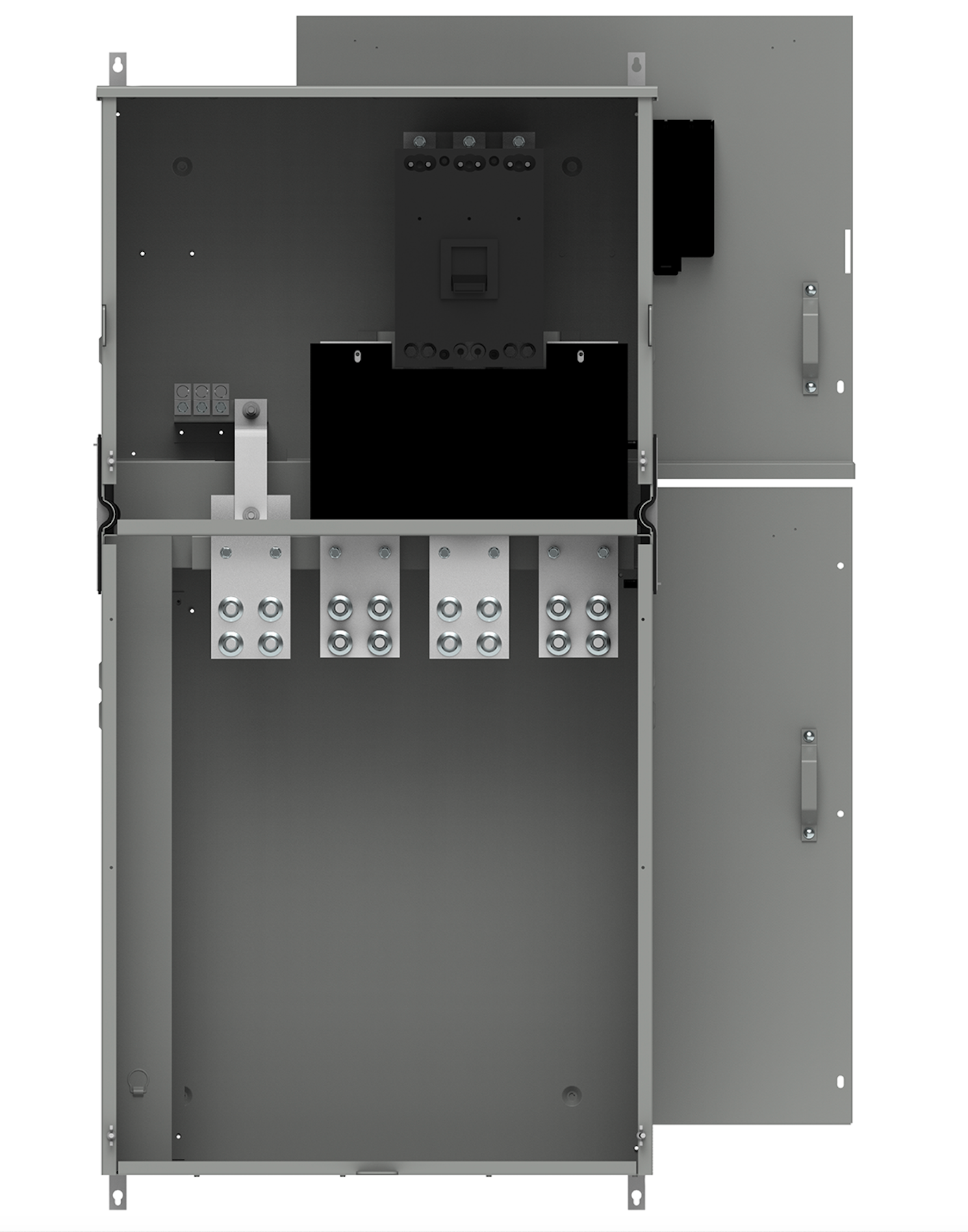 Siemens WEB3600B Circuit Breaker | 240 VAC 600 A 3 Phase Bottom Feed NEMA 3R Power Mod WEB