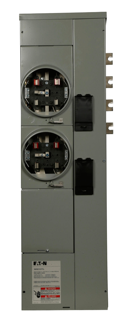 Eaton 3MM220RRLB Residential Meter Stack | 200A 120/208V 3-Phase