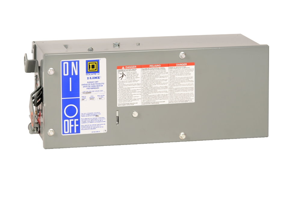 Schneider Electric PBLC34250GN Bus Plug | 250A 600V 3 Phase 4 Wire 65kA@480V I-Line