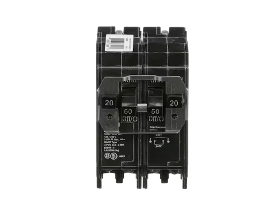 Cutler Hammer BQ220250 Circuit Breaker | BQ Series BQ 240V 50A