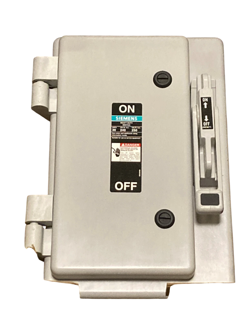Siemens HF321NX Disconnect Switch | 240V 30A 3P 3Pole 200kA@240V MXP