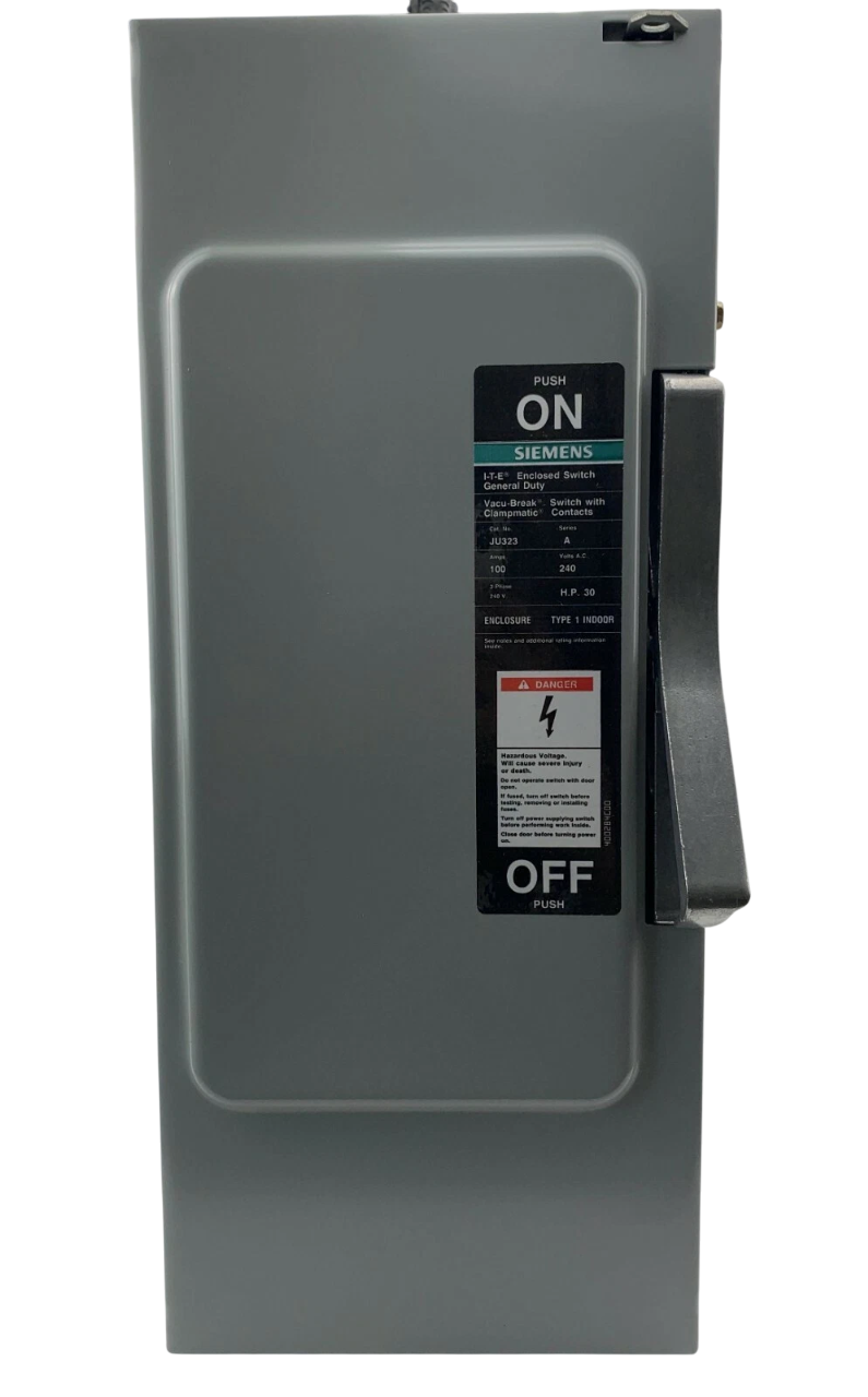 Siemens JU323 Switch | 240V 100A 3Pole 100kA@240V Vacu-Break