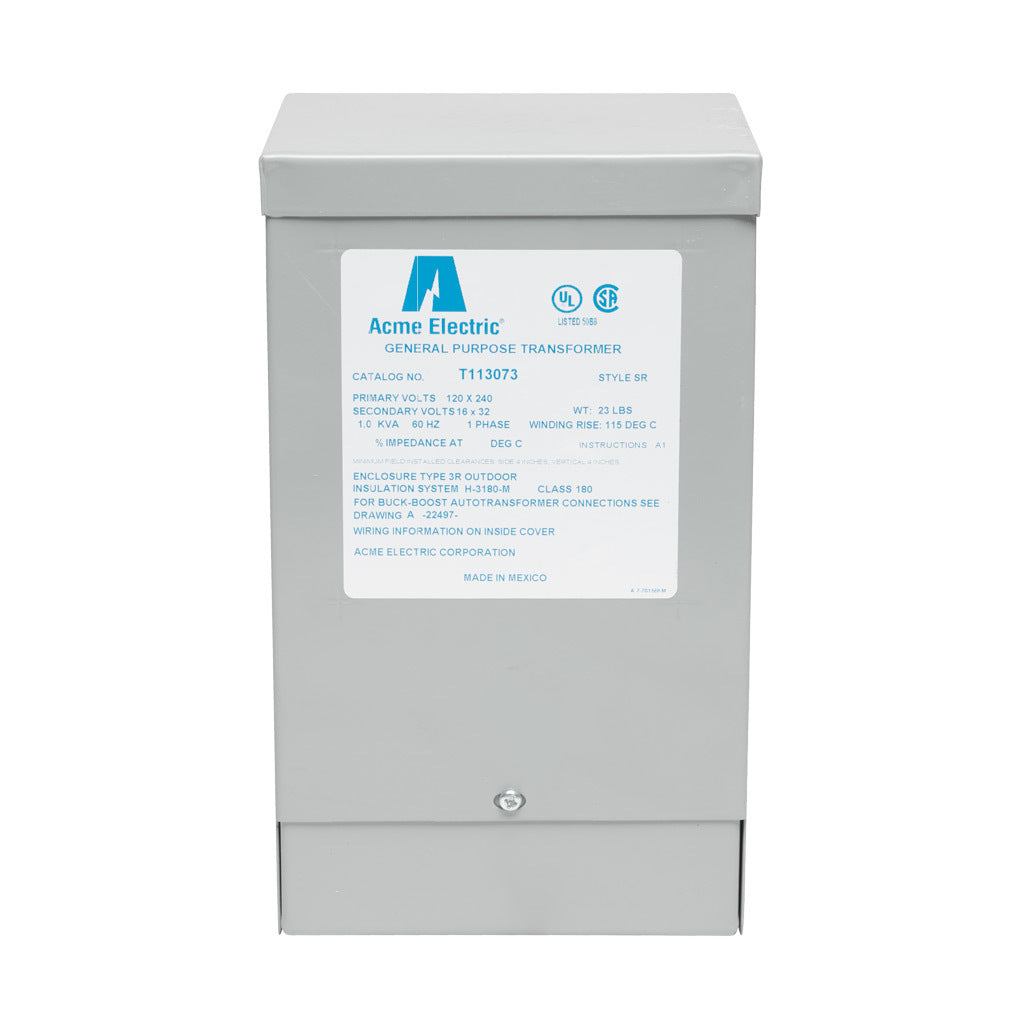 Acme Electric T113073 Transformer