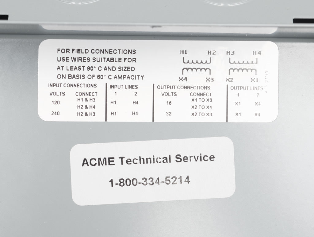 Acme Electric T113073 Transformer