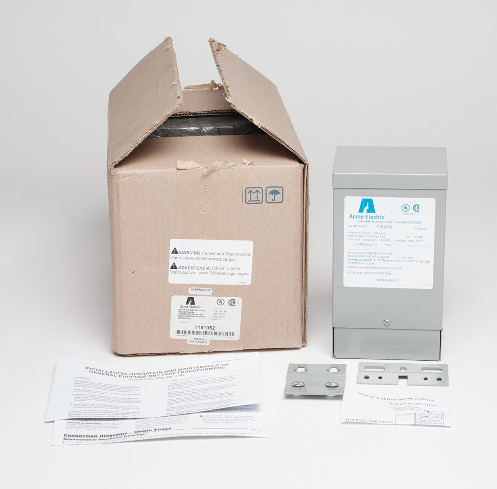 ACME T181052 Transformer | 750VA 120x240V 1P Outdoor NEMA 3R