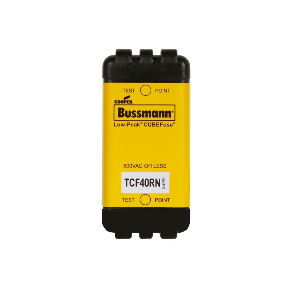 Eaton TCF40RN Low Voltage Fuse | 40A 300kA@600V TD CUBEFuse