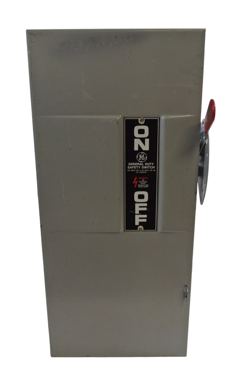 General Electric TG3223 Switch | 240V 100A 1-Phase 2-Pole Fusible Disconnect Spec-Setter