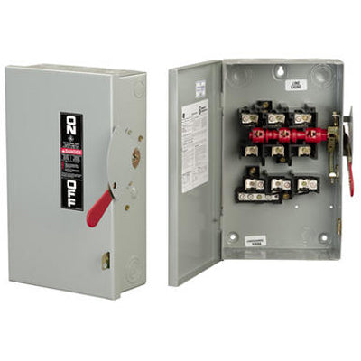 General Electric TGN3325 Disconnect Switch | 240V 400A 3P Non-Fusible 100kA@240V Spec-Setter