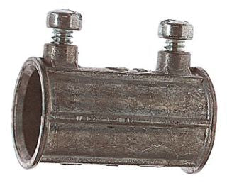Thomas & Betts TK223 EMT Coupling | 1-inch Die-Cast Zinc Set Screw Steel City