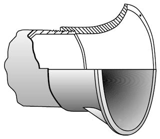 OZ/Gedney TNS350 Bell Building Maintenance Threaded Rigid Conduit and IMC Transition Adapter