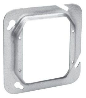 Eaton TP541 4-11/16 STEEL SQ COVER | Raised Type Steel Material UL Approval 2 Device Opening Type