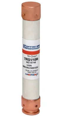 Ferraz Shawmut TRS1/10R Low Voltage Fuse | 600V 1A 200kA@600V RK5 Tri-Onic