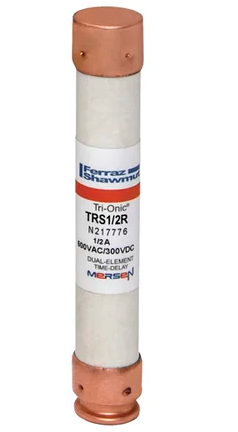 Mersen TRS1/2R Low Voltage Fuse | 600V 1A 200kA@600V RK5 Tri-Onic