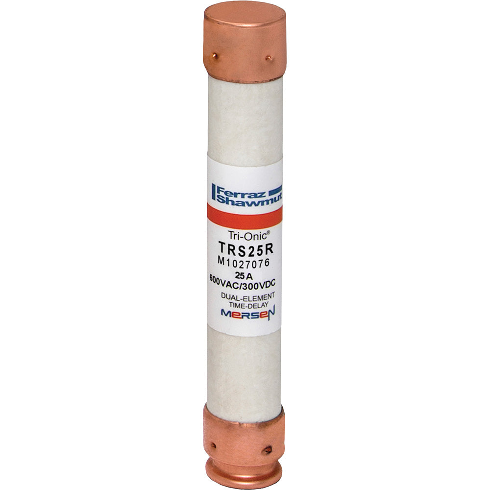 Mersen TRS25R Low Voltage Fuse | 600V 25A 200kA@600V RK5 Tri-Onic