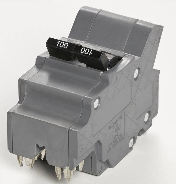 Connecticut Electric UBIF2100N Circuit Breaker | 240V 100A 2P 10kA@240V Plug-In Thick Series