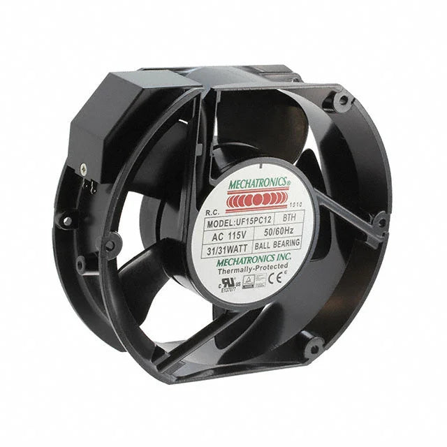 Mechatronics UF15PC12-BTH AC Axial Fan 172x150x51mm 120VAC 226 CFM | CircuitBreakerGuys.com