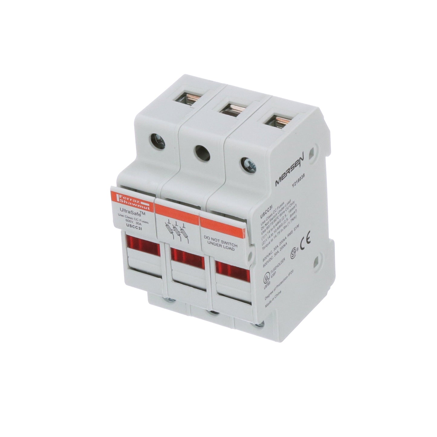 Mersen USCC3I Fuse Block Ultrasafe