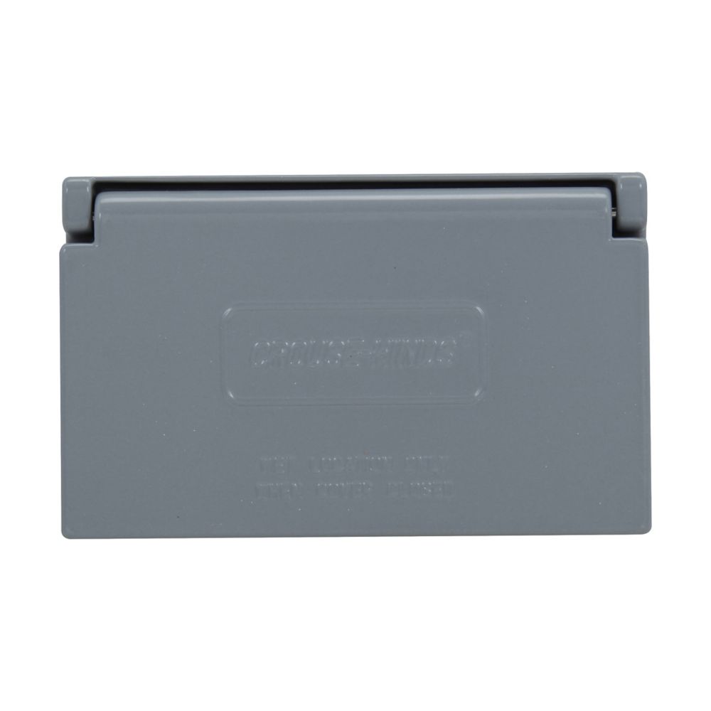Crouse-Hinds WLGFFS Electrical Box Covers Spring Door Cover GFCI Wet Location